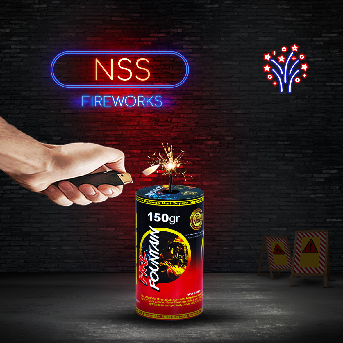 How to use NSS 150 Gr Phoenix Fountain 