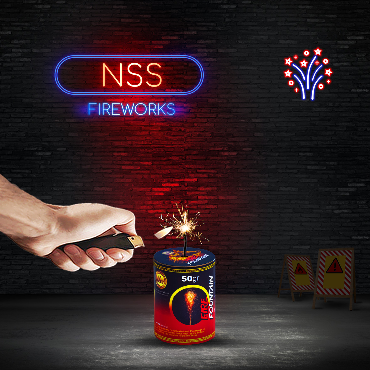 How to use NSS 50 Gr PHOENIX FOUNTAIN 