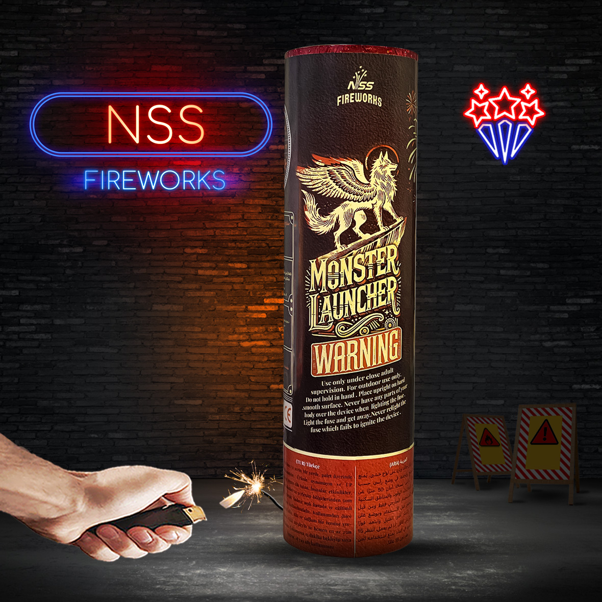 How to use NSS MONSTER 5 Inch launcher 