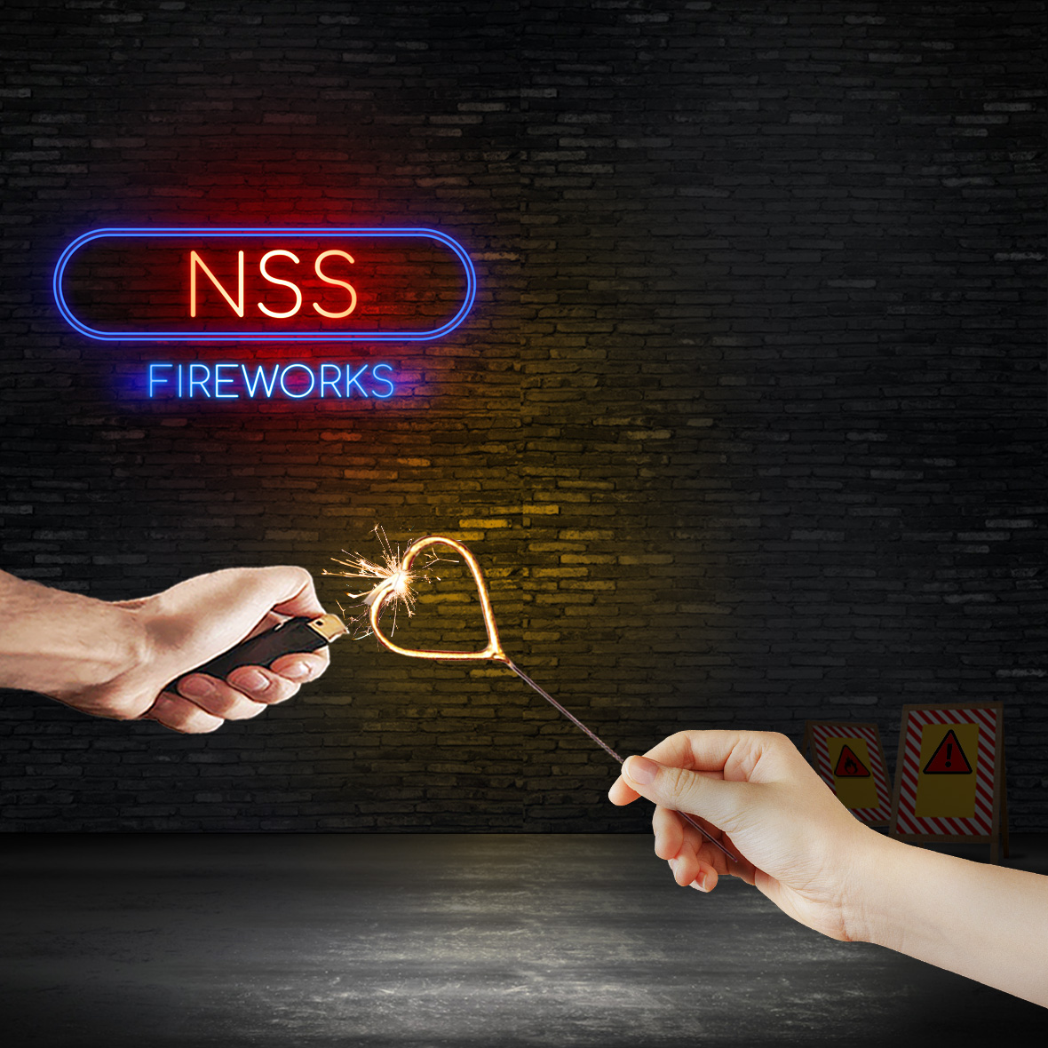 How to use NSS Heart Shaped Sparkler 